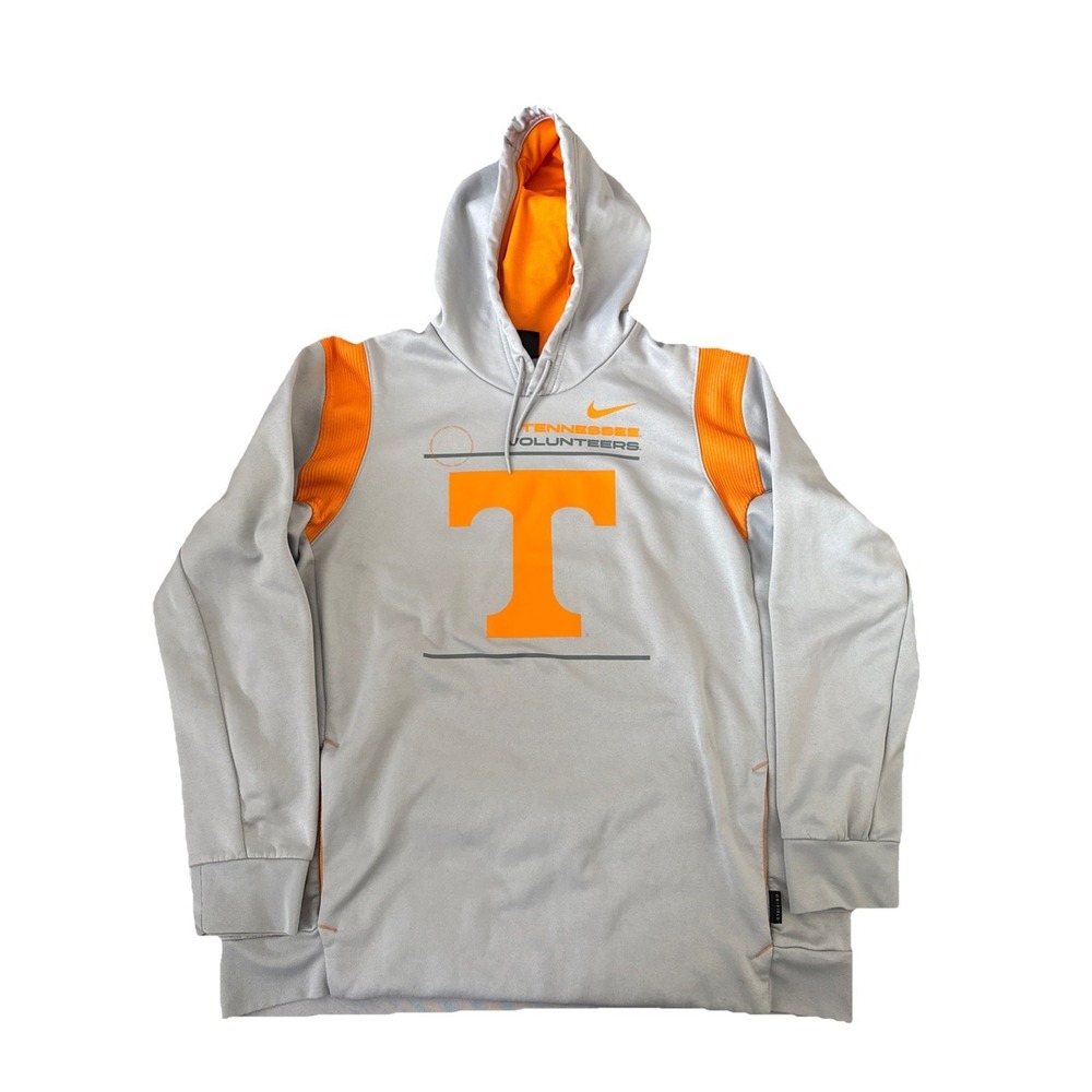 Nike Gray Tennessee Volunteers 2021 Dri-Fit Sideline Performance Hoodie Sz XL